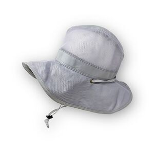 Goldcoast Sunwear Hat Light Gray Drawstring Outdoor Sun Hat Cap OSFM Used